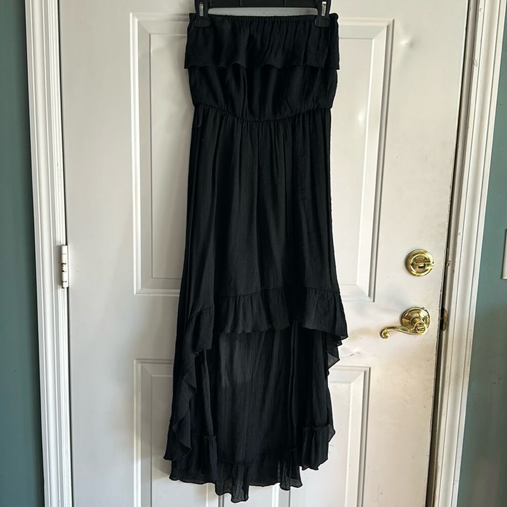 Annabelle Women’s‎ Black Strapless High Low Dress Small